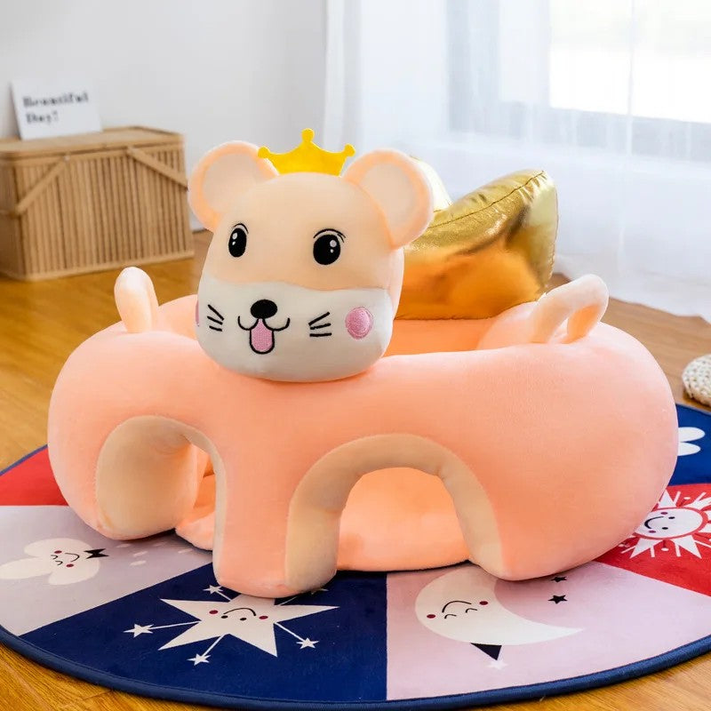 Baby Seat - Animal-Themed with Leg Openings