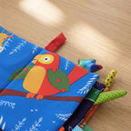 Baby Sensory Book - Fabric Activity Book with 3D Appendages