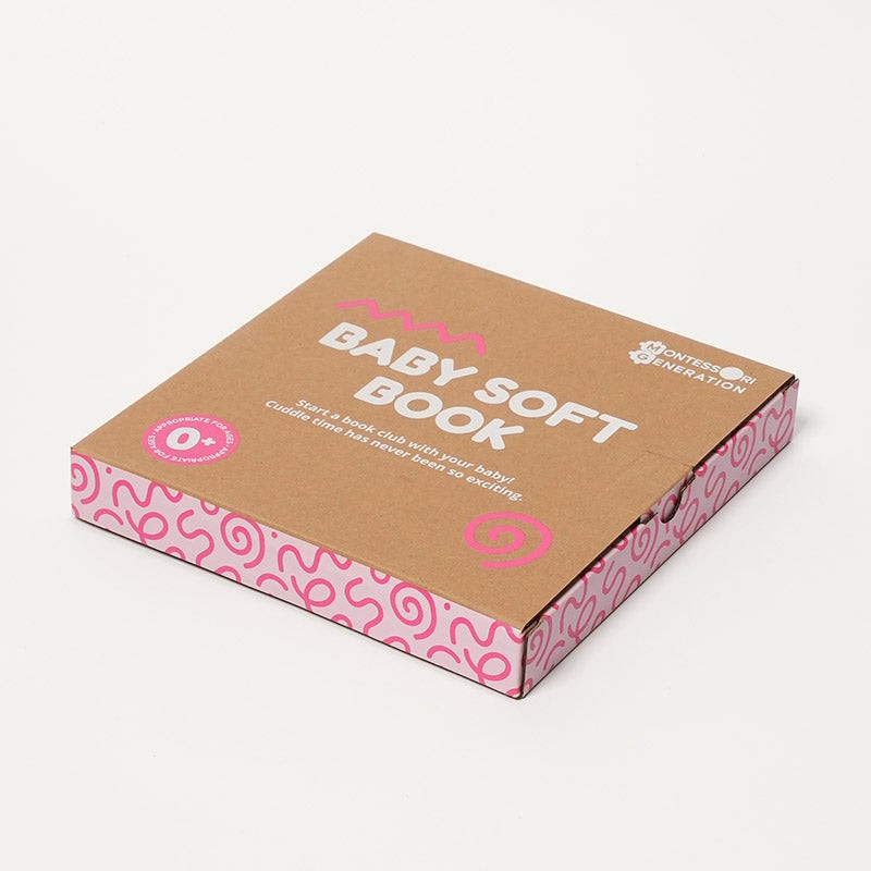 Baby Sensory Book - Fabric Activity Book with 3D Appendages