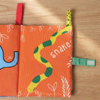 Baby Sensory Book - Fabric Activity Book with 3D Appendages