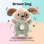 Baby Sensory Rattle Toy - Plush Animal