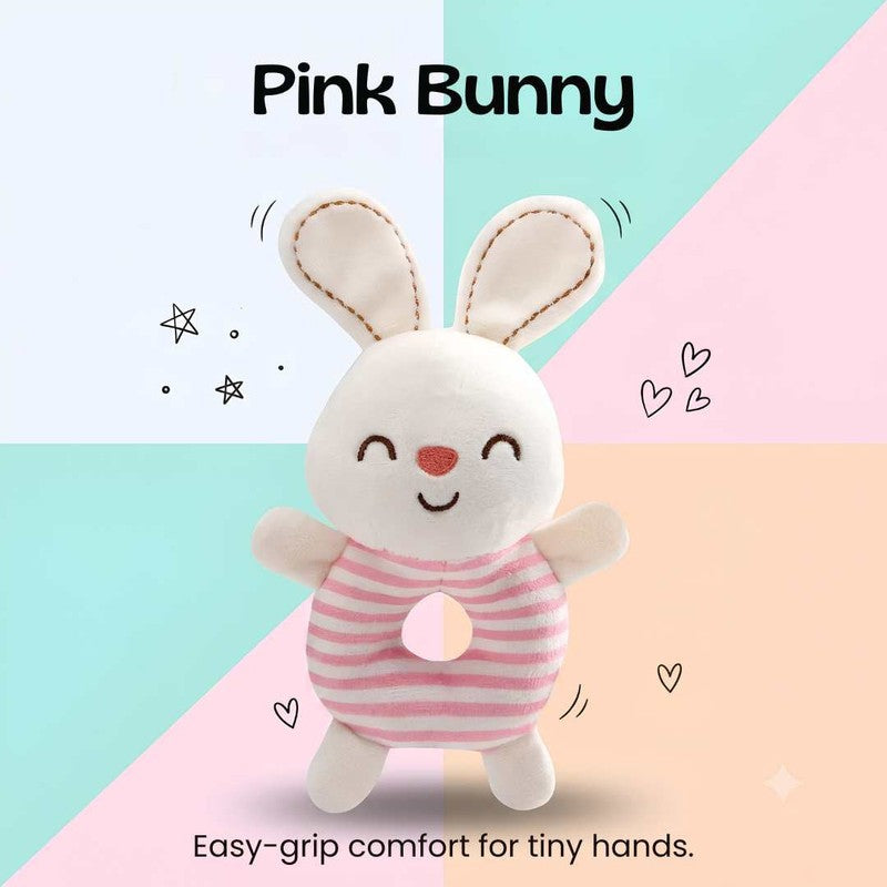 Baby Sensory Rattle Toy - Plush Animal