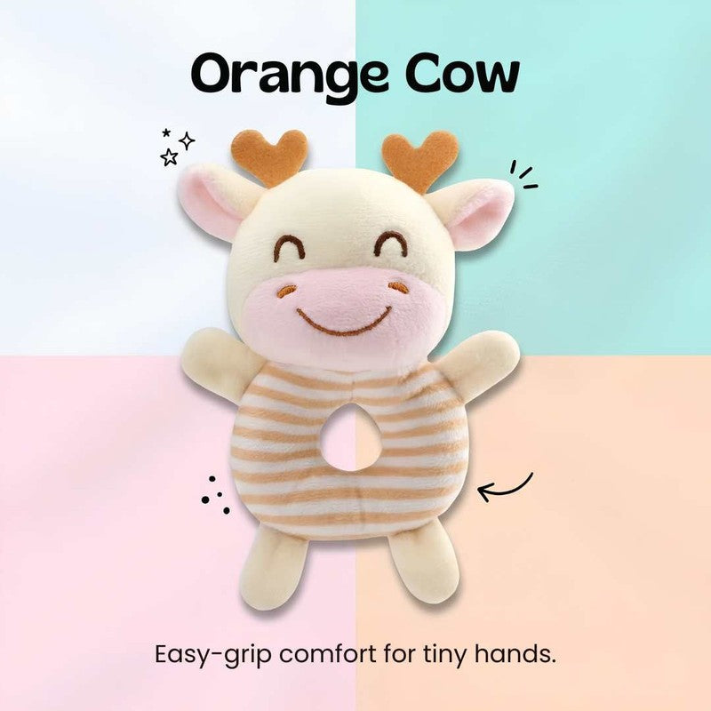 Baby Sensory Rattle Toy - Plush Animal