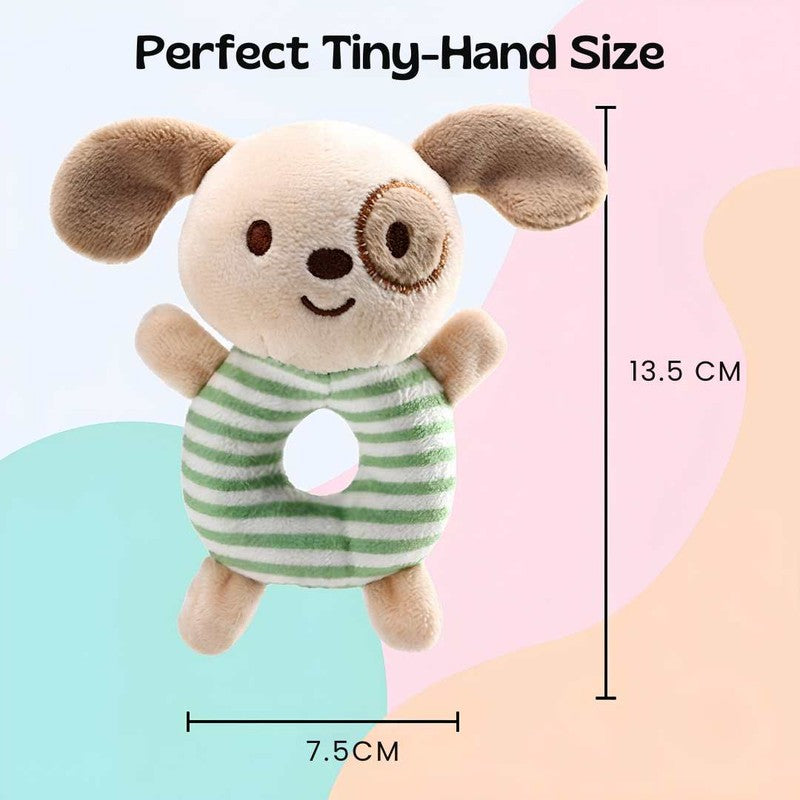 Baby Sensory Rattle Toy - Plush Animal