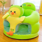 Baby Sit-Up Chair - Animal-Themed Plush Seat