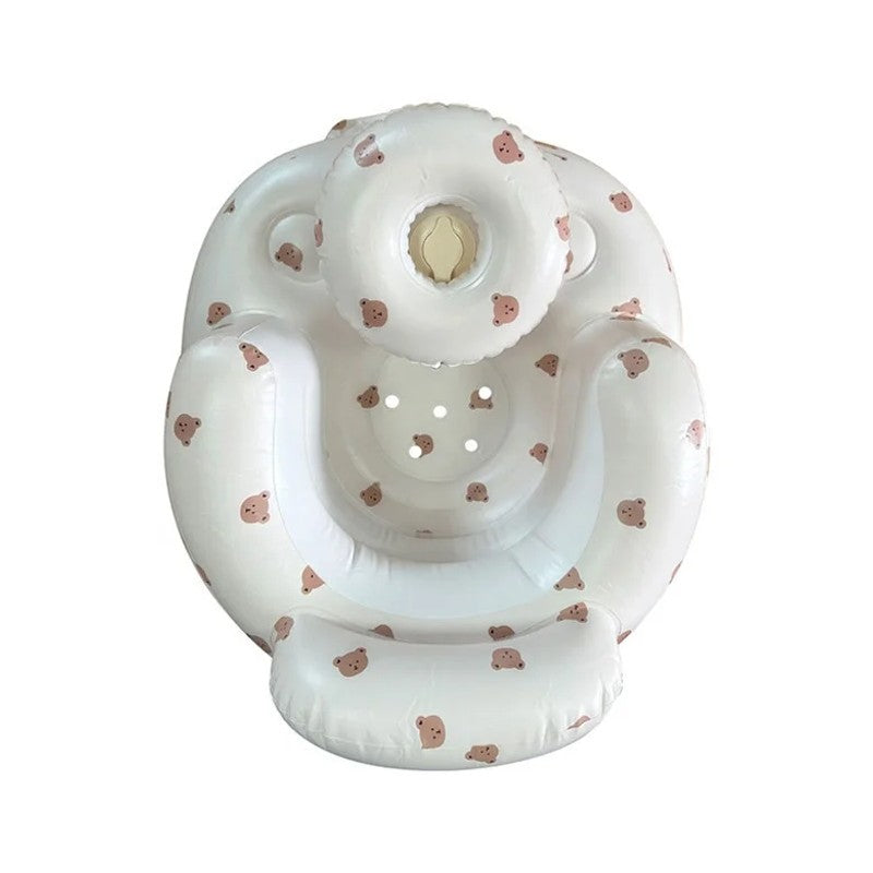 Baby Sitting Chair - Bear Face Print