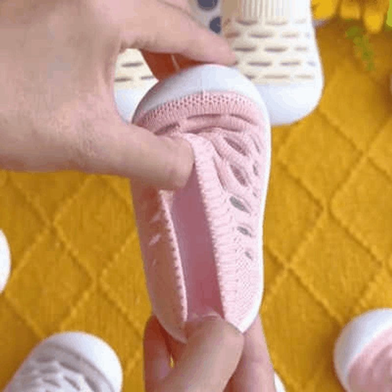 Baby Sock-Style Slip-On Sneakers - Knit Low-Top Trainers