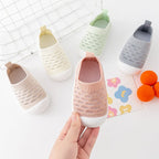 Baby Sock-Style Slip-On Sneakers - Knit Low-Top Trainers