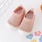 Baby Sock-Style Slip-On Sneakers - Knit Low-Top Trainers