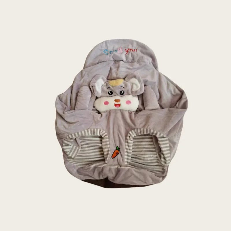 Baby Sofa Seat Cover - Cartoon Animal Print