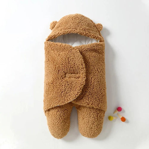 Baby Swaddle Wrap Blanket - Hooded Two-Wing