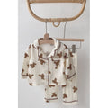 Baby Teddy Bear Print Pyjama Set - Long Sleeve Top and Trousers