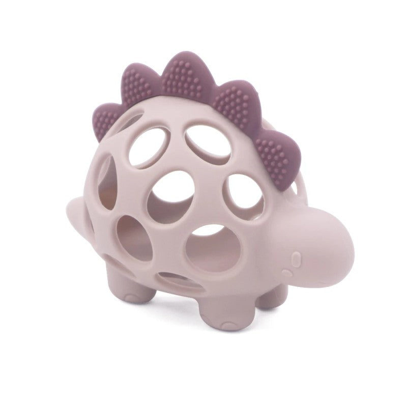 Baby Teething Toy and Sensory Rattle - Dinosaur Shape