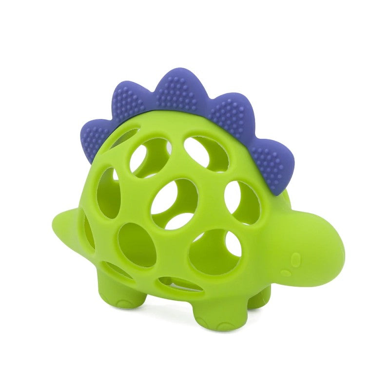 Baby Teething Toy and Sensory Rattle - Dinosaur Shape