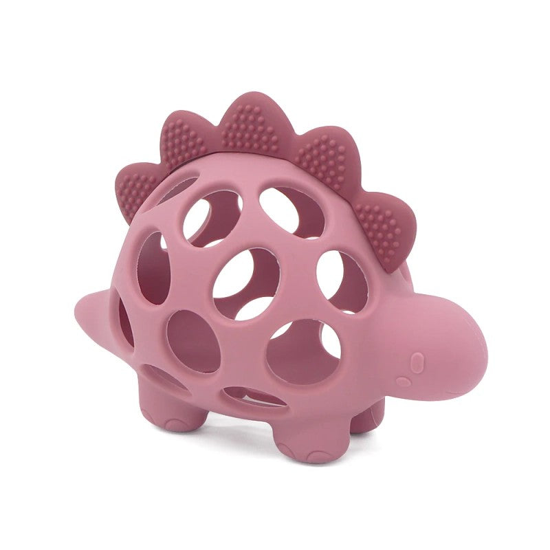 Baby Teething Toy and Sensory Rattle - Dinosaur Shape