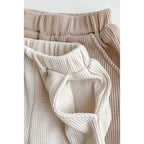 Baby Tracksuit Set - Round Neck Long Sleeve Top and Elastic Waist Trousers