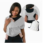 Baby Wrap Carrier - Stretchy One-Size Sling