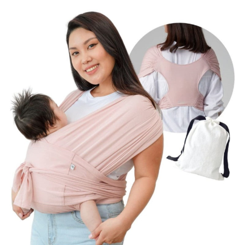 Baby Wrap Carrier - Stretchy One-Size Sling