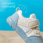 Barefoot Toddler Sneakers - Velcro Strap Wide Toe Box