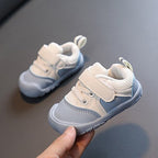 Barefoot Toddler Sneakers - Velcro Strap Wide Toe Box