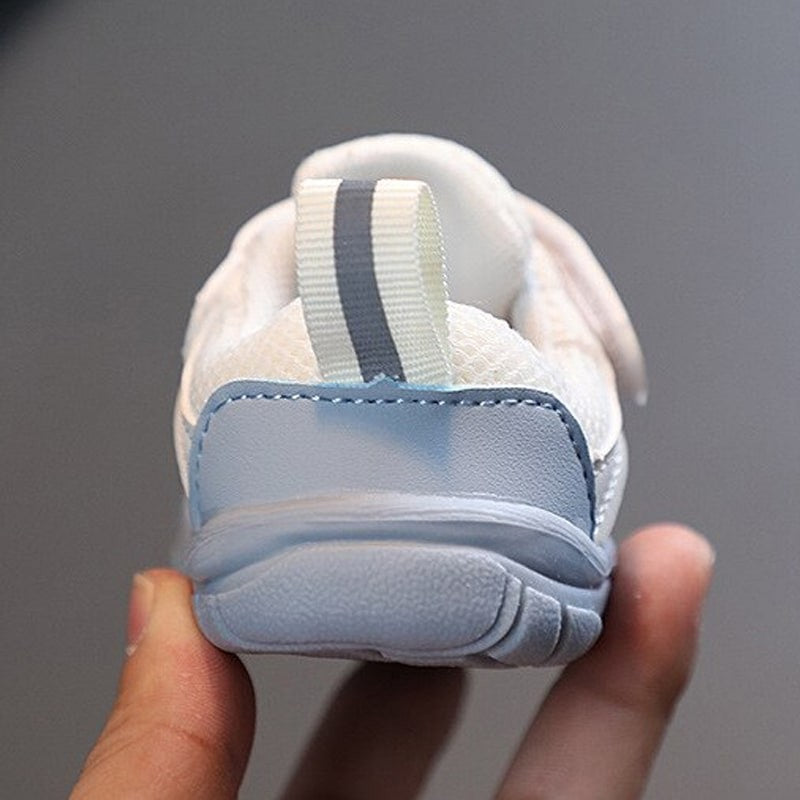 Barefoot Toddler Sneakers - Velcro Strap Wide Toe Box