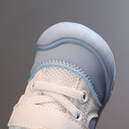 Barefoot Toddler Sneakers - Velcro Strap Wide Toe Box