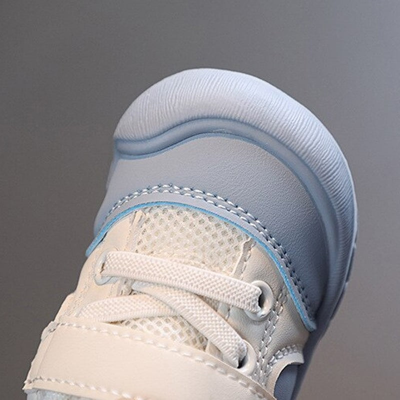 Barefoot Toddler Sneakers - Velcro Strap Wide Toe Box