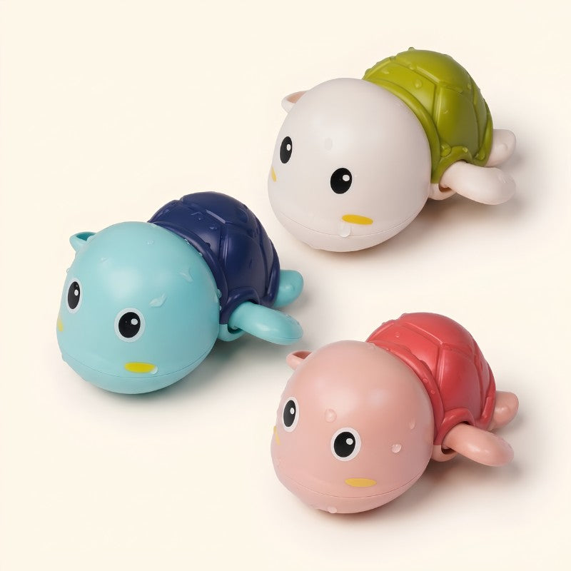 Bath Toys - Wind-Up Floating Turtle Set