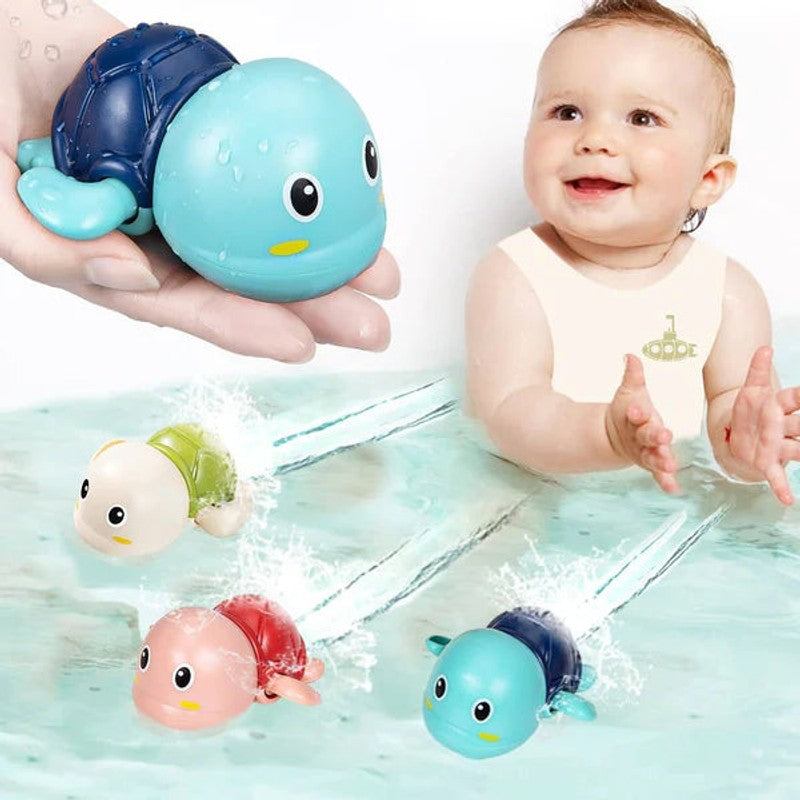 Bath Toys - Wind-Up Floating Turtle Set