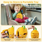 Bee Sorting Sensory Toy Set - Beehive with Interactive Bee Pieces