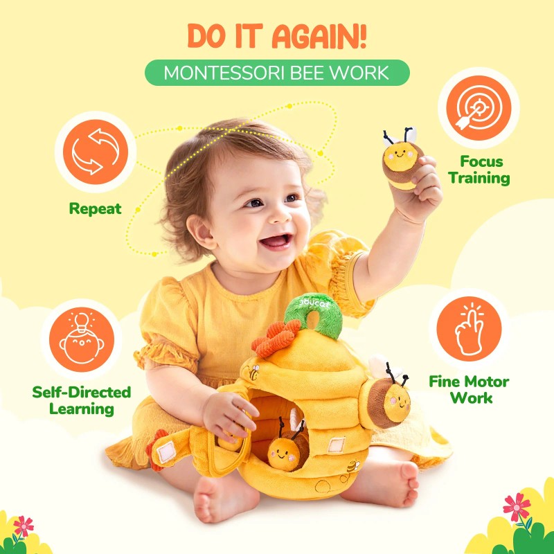 Beehive Toy Set with Bee Figures - Collection