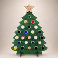 Bottle Advent Calendar - Christmas Tree Shape with Star Topper