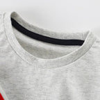 Boys' Short-Sleeve T-shirt - Rocket Appliqué