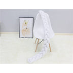 Braided Crib Bumper - Handwoven Padded Rail Liner