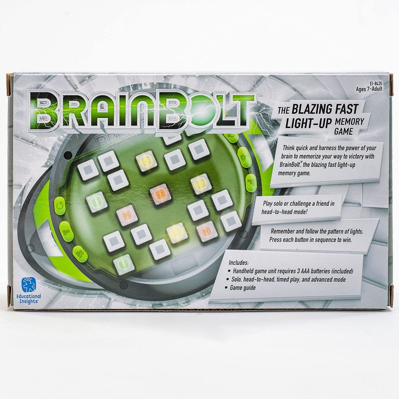 BrainBolt Handheld Memory Game