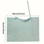 Breastfeeding Cover - Adjustable D-Ring Nursing Scarf