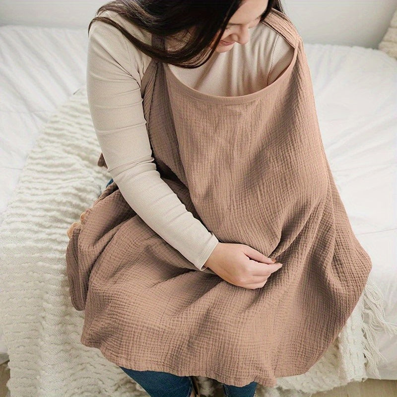 Breastfeeding Cover - Adjustable D-Ring Nursing Scarf
