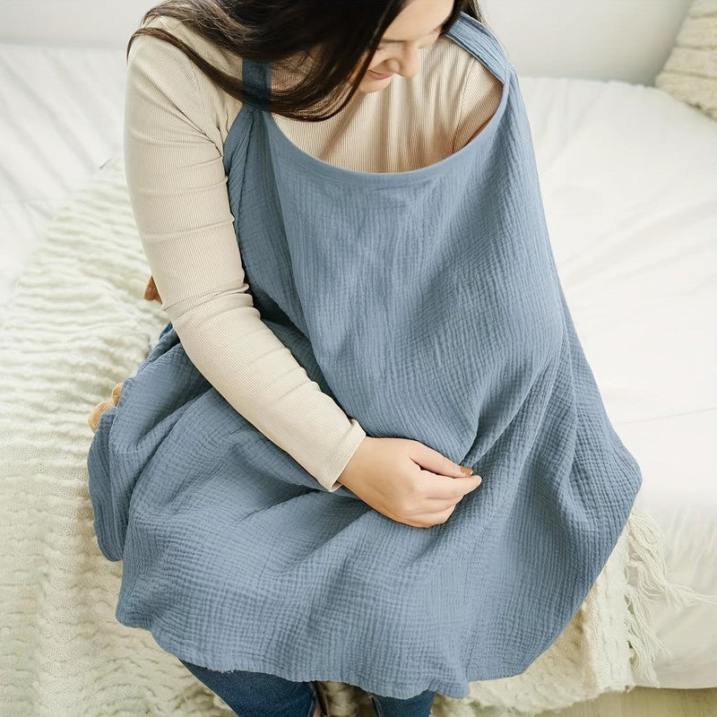 Breastfeeding Cover - Adjustable D-Ring Nursing Scarf