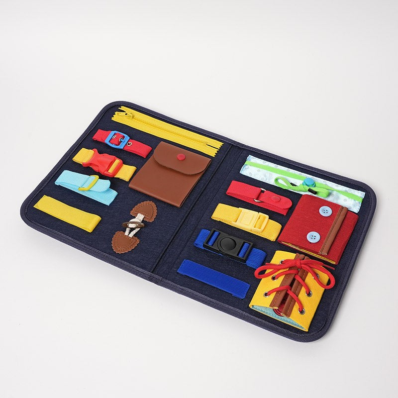 Busy Board - Foldable Fabric Activity Board