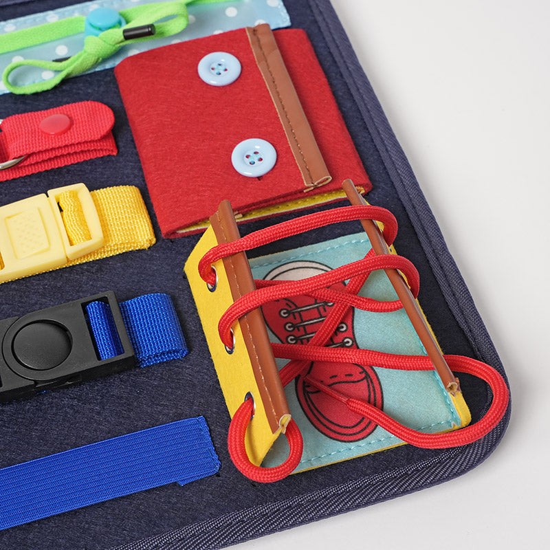 Busy Board - Foldable Fabric Activity Board