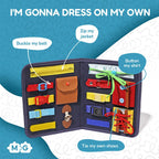 Busy Board - Foldable Fabric Activity Board