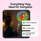 Camping Light - Projection Flashlight Toy with Animal Scenes