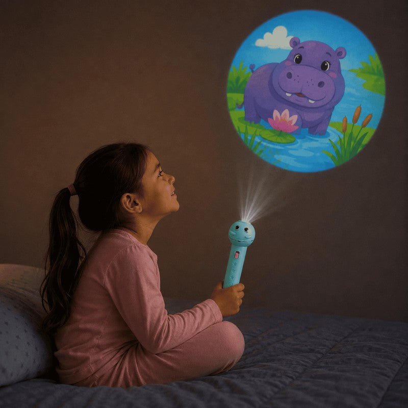 Camping Light - Projection Flashlight Toy with Animal Scenes