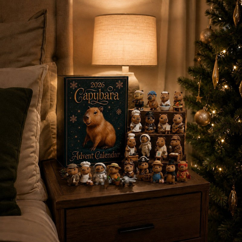 Capybara Advent Calendar 2026 - Christmas Countdown