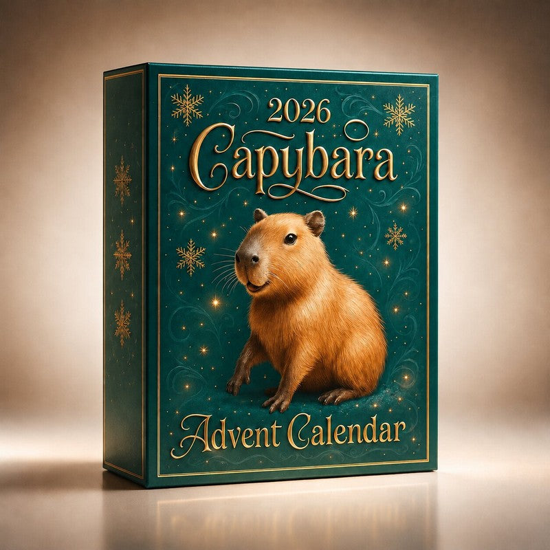 Capybara Advent Calendar 2026 - Christmas Countdown