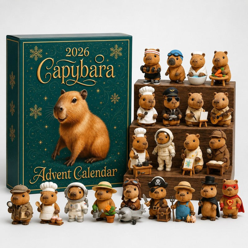 Capybara Advent Calendar 2026 - Christmas Countdown