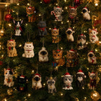 Cat Advent Calendar 2026 - 24 Door Countdown with Cat Ornaments