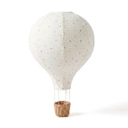 Ceiling Lamp - Hot-air Balloon Shape with Rattan Basket