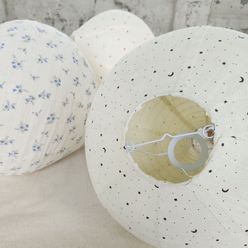 Ceiling Lamp - Hot-air Balloon Shape with Rattan Basket