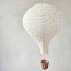 Ceiling Lamp - Hot-air Balloon Shape with Rattan Basket